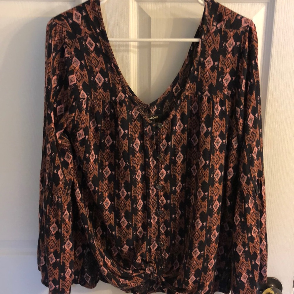 Billabong long sleeve shirt